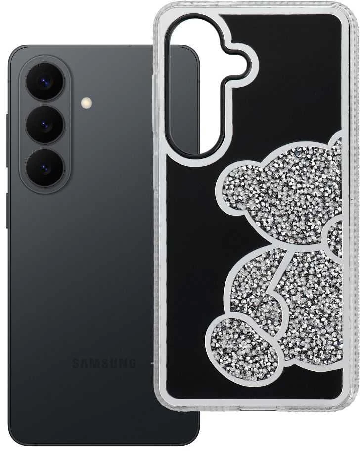 Oem MEŠKIUKO DĖKLAS SAMSUNG S26 SIDABRINIS