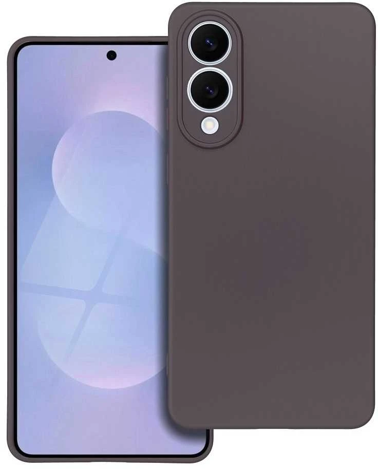 Oem METALLIC Dėklas skirtas Samsung Galaxy S25 Edge pilkos spalvos
