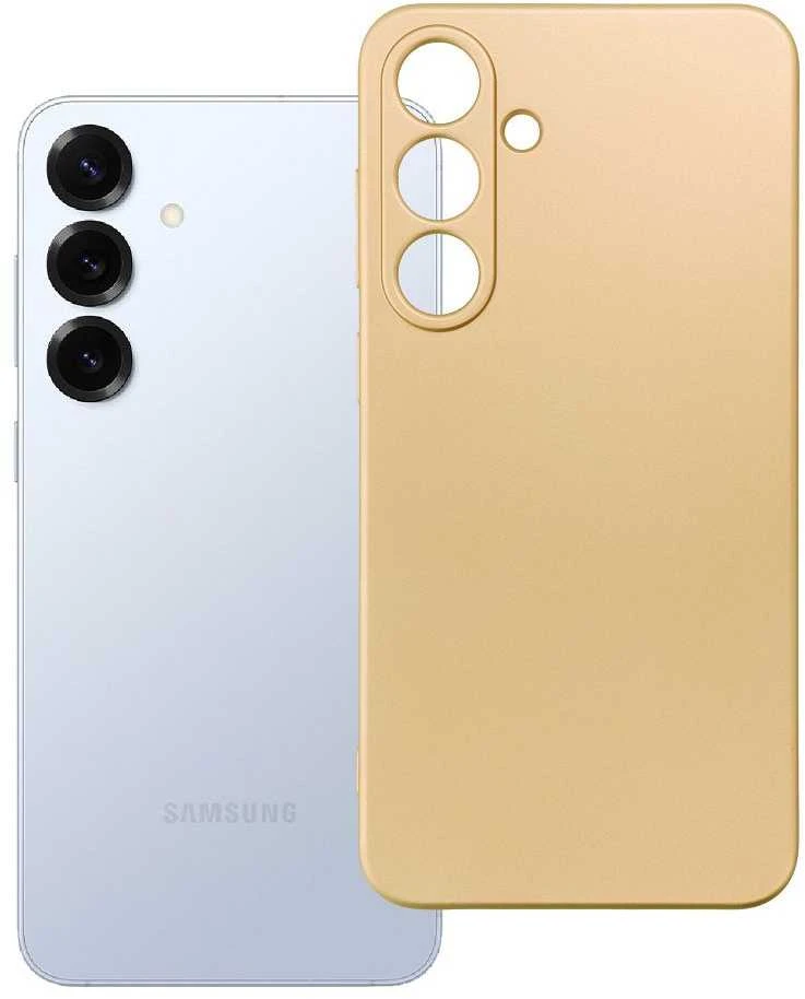 Oem METALLIC Dėklas skirtas Samsung Galaxy S25 Plus aukso spalvos
