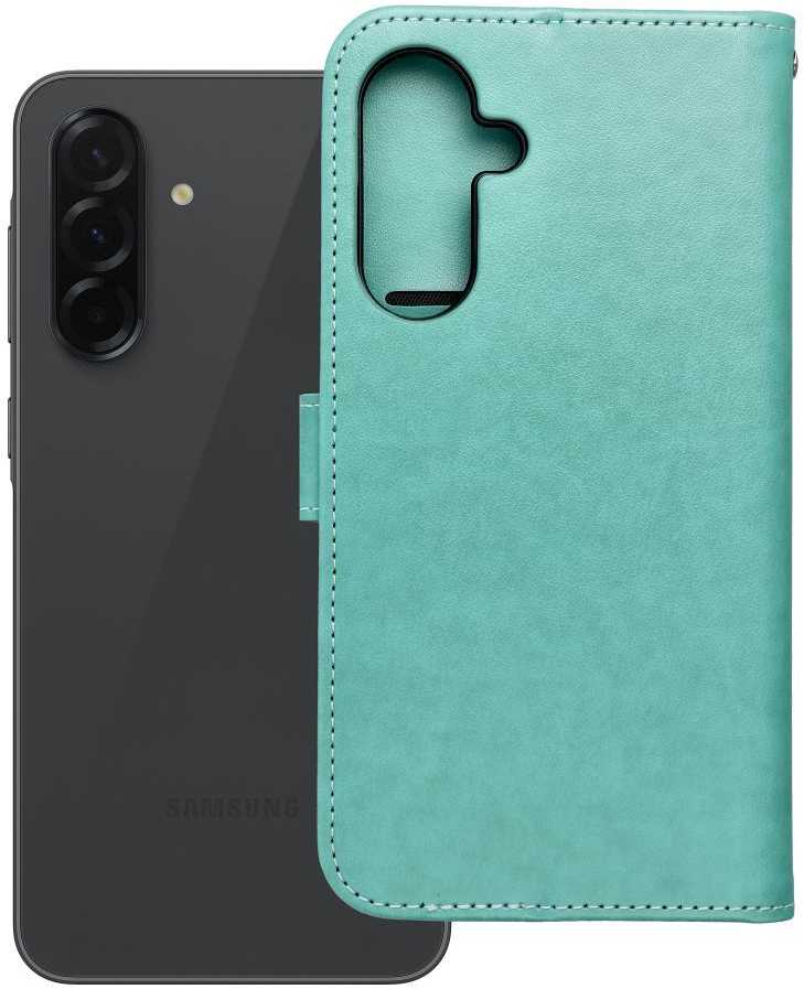 Forcell Oem MEZZO Book dėklas skirtas Samsung Galaxy A36 5G medžio žalios spalvos