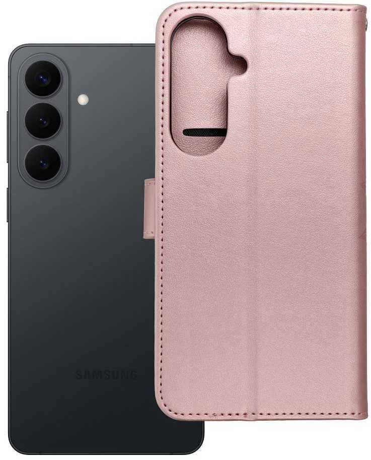 Oem Dėklas su klapką na Samsung S26 PLUS Mezzo Book mandala złoto-rožinė