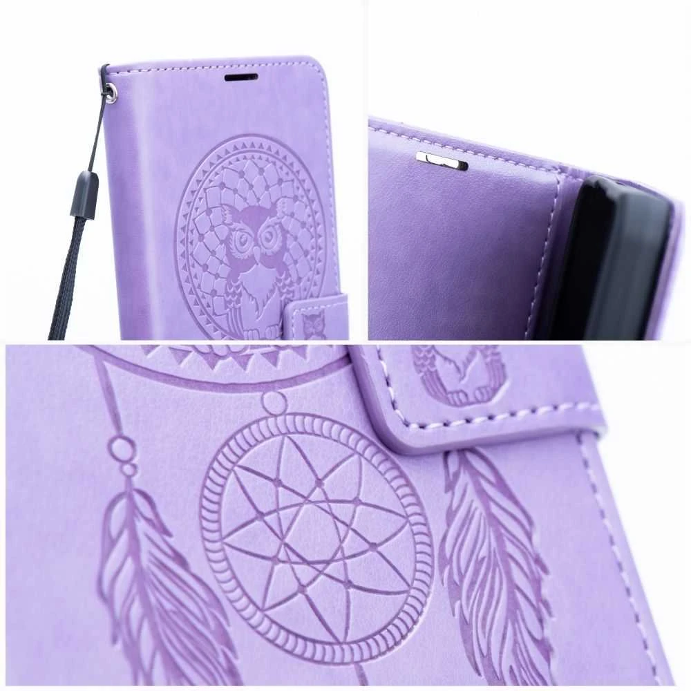 Oem MEZZO atverčiamas dėklas, skirtas SAMSUNG A17 Dreamcatcher, violetinis