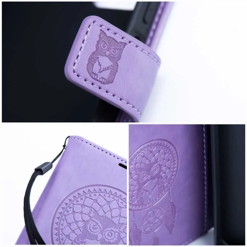 Oem MEZZO atverčiamas dėklas, skirtas SAMSUNG A17 Dreamcatcher, violetinis