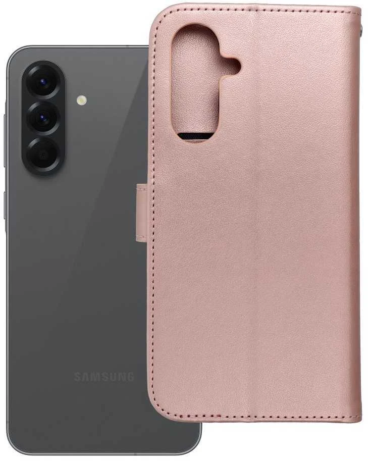 Forcell Oem MEZZO Book dėklas skirtas Samsung Galaxy A56 5G mandala rožinio aukso spalvos