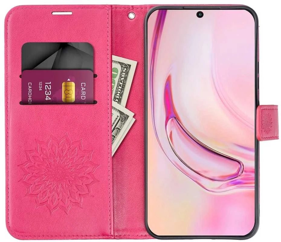 Oem Dėklas su atvartu Xiaomi Redmi A5 ( 173,3 x 79,4 x 8,26) Mezzo Book Dream Catcher purpurinė spalva