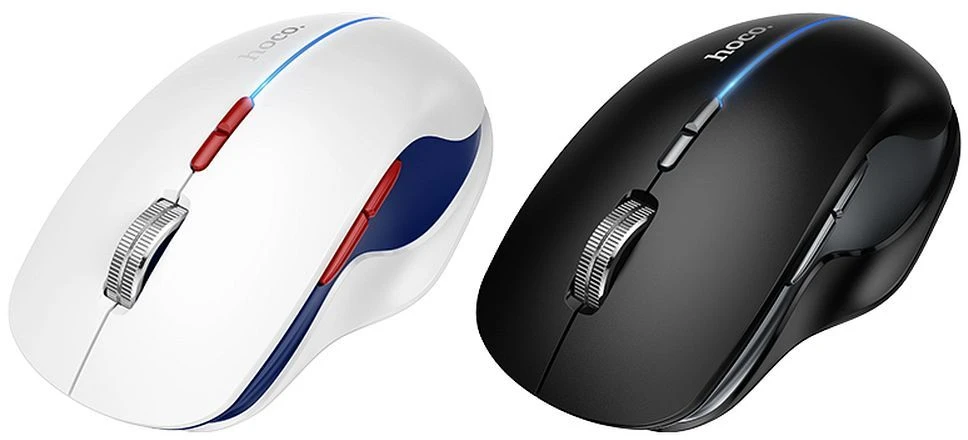 Belaidė pelė Hoco GM40 RGB juoda