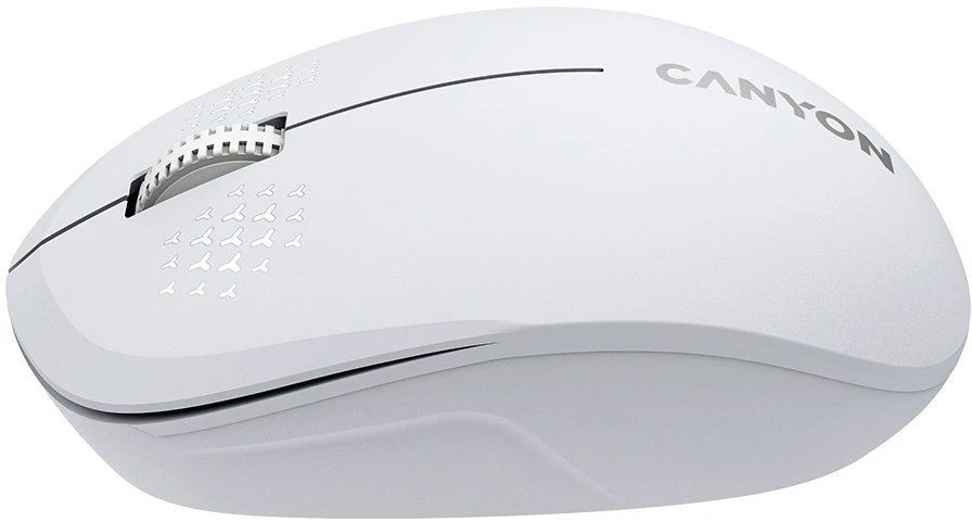 CANYON pelė MW-04 3buttons BT Wireless Baltas