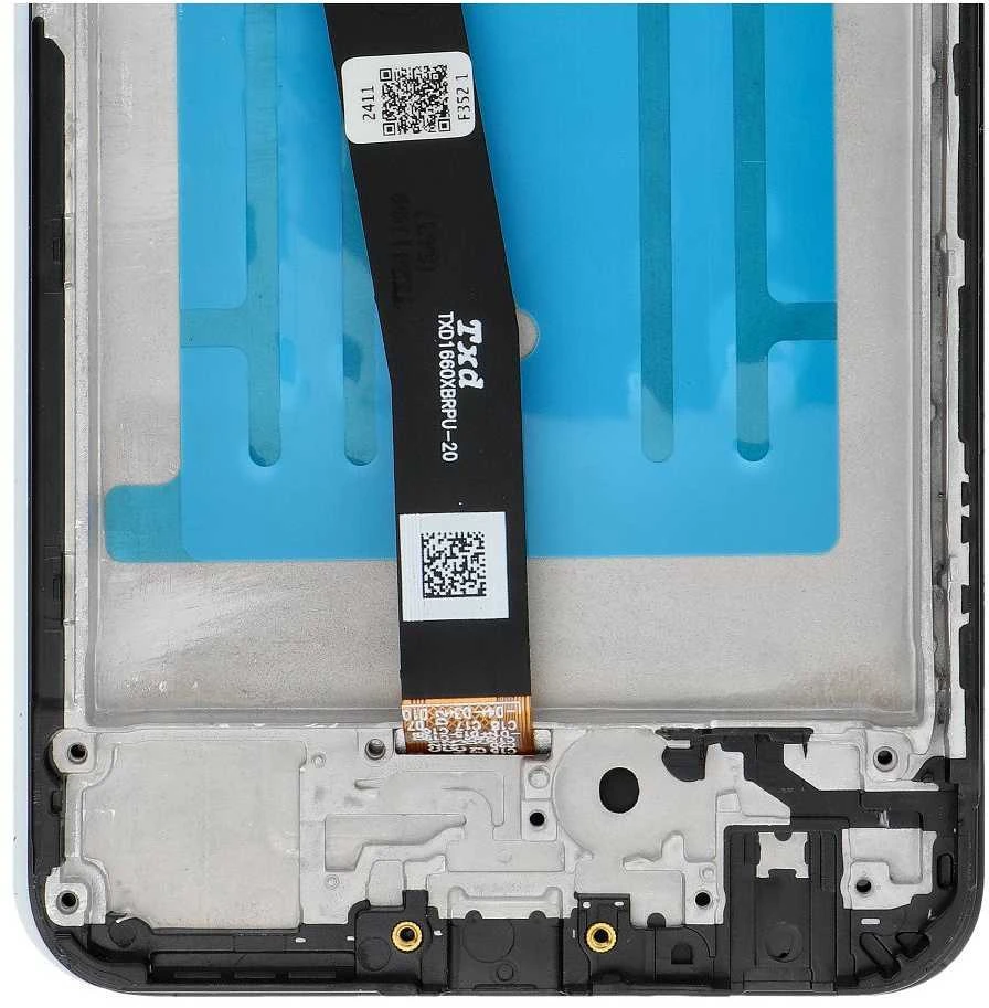 NCC LCD ekranas, skirtas SAMSUNG A22 5G A226B OEM su rėmeliu