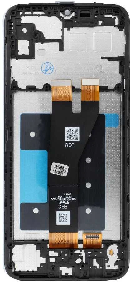 NCC LCD ekranas, skirtas SAMSUNG A14 5G A146 P/U OEM su rėmeliu