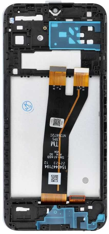 NCC LCD ekranas, skirtas SAMSUNG A14 5G A146 B/M OEM su rėmeliu