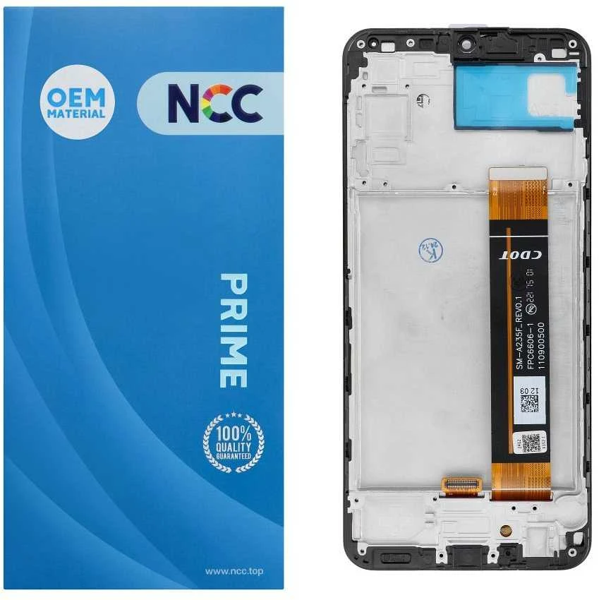 NCC LCD ekranas, skirtas SAMSUNG A23 4G A235 F/M OEM su rėmeliu