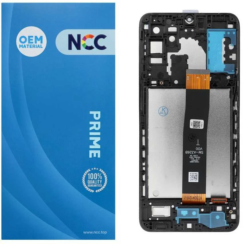 NCC LCD ekranas, skirtas SAMSUNG A32 5G A326 B/A/U/W OEM su rėmeliu