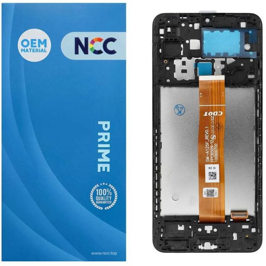NCC LCD ekranas, skirtas SAMSUNG 12S A127 F/U/M OEM su rėmeliu