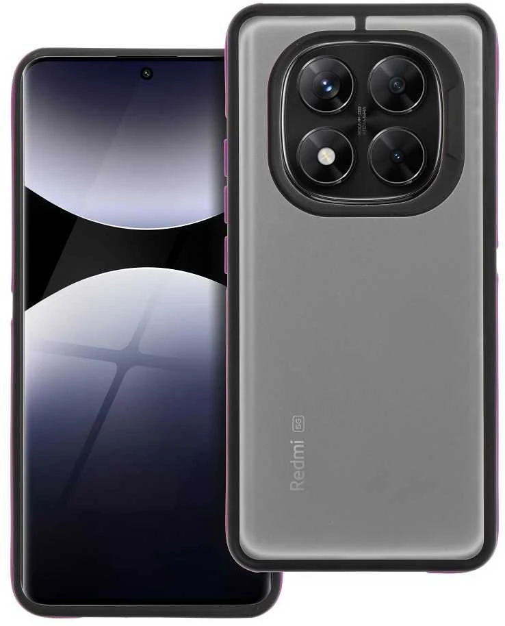 Oem Dėklas NEO skirtas Xiaomi Redmi NOTE 14 Pro 5G / 14 Pro Plus 5G violetinės spalvos