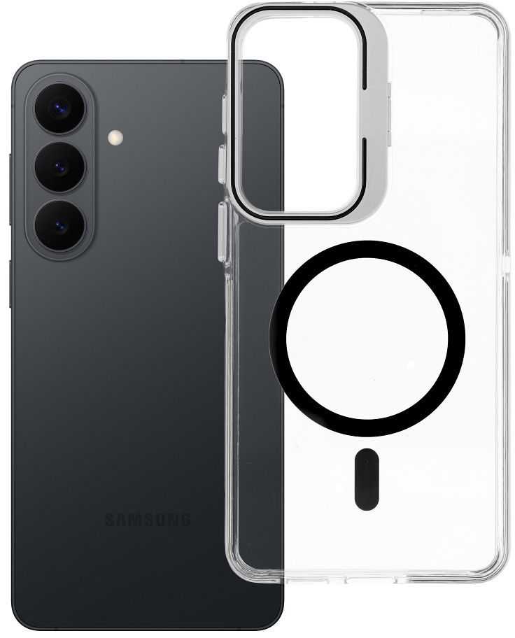 Oem Dėklas na Samsung S26 PLUS Lens Mag Cover zgodne su MagSafe juoda