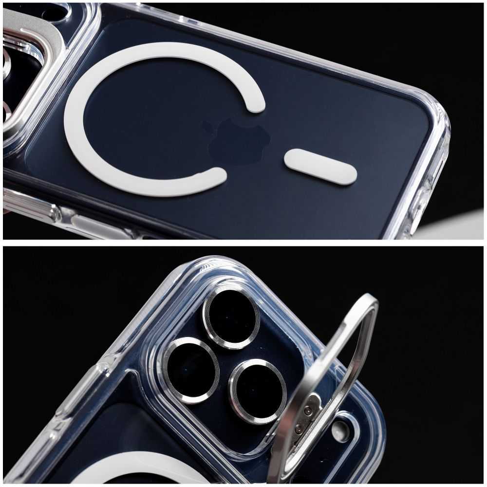 Oem Dėklas na Samsung S26 PLUS Lens Mag Cover zgodne su MagSafe balta