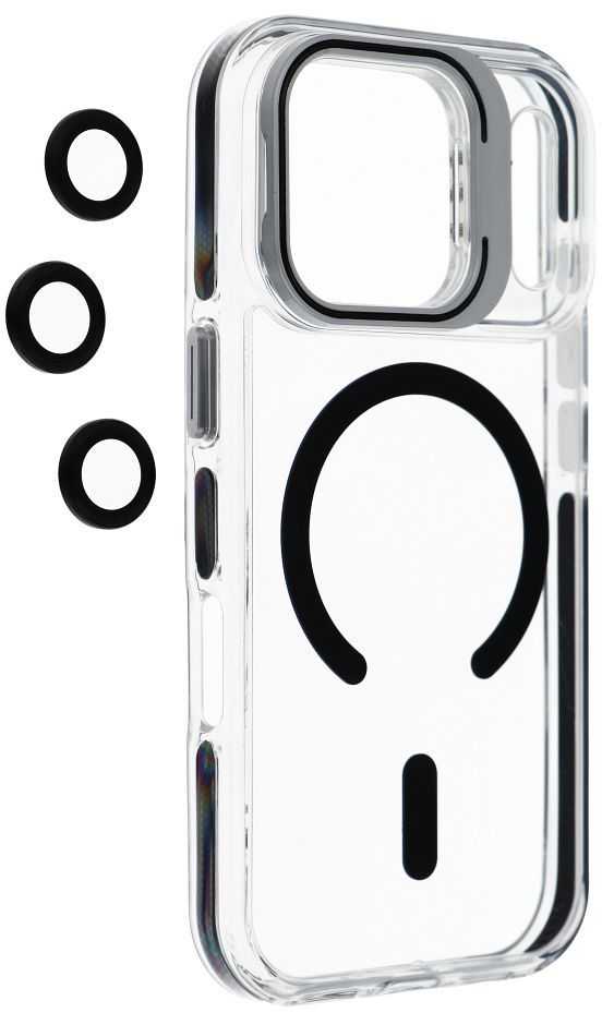 Oem Dėklas na Samsung S26 ULTRA Lens Mag Cover zgodne su MagSafe juoda
