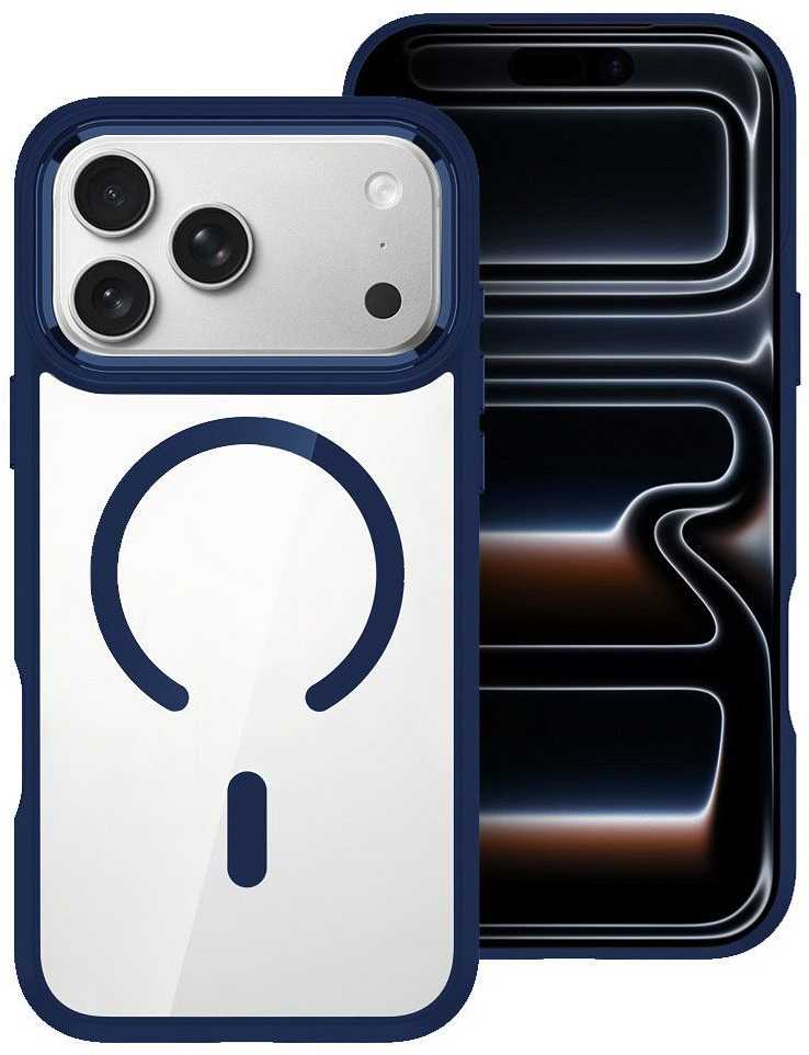 ROAR MAG BUMPER dėklas, suderinamas su „MagSafe“, skirtas SAMSUNG S26 Ultra, mėlynas
