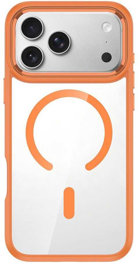 Dėklas ROAR futerał MAG BUMPER kompatybilny su MagSafe do SAMSUNG S26 Ultra oranžinė
