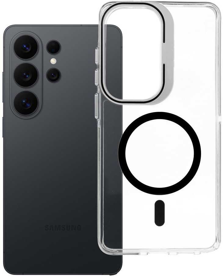Oem Dėklas na Samsung S26 ULTRA Lens Mag Cover zgodne su MagSafe juoda