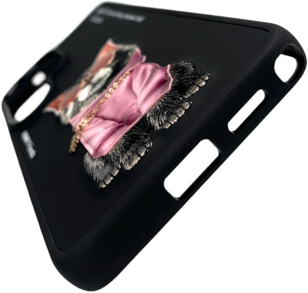 Nimmy F5ca5 Šaunus katės dėklas, skirtas „Samsung Galaxy S26 Ultra“, juodas