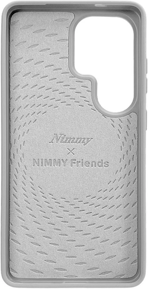 Dėklas Nimmy Glasses Cool Dog for Samsung Galaxy S26 Ultra pilkas