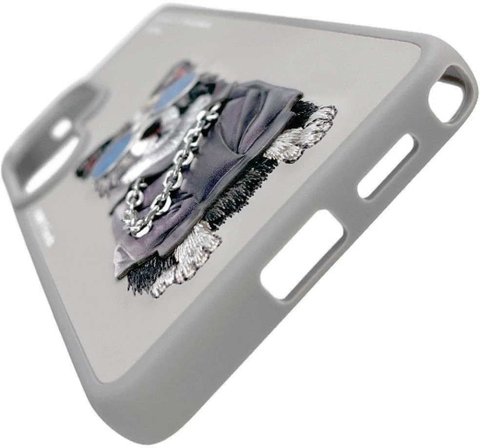 Dėklas Nimmy Glasses Cool Dog for Samsung Galaxy S26 Ultra pilkas