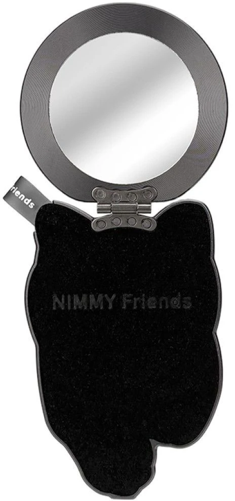 NIMMY magnetic hanger DENIM FASHION BRITISH SHORTHAIR CAT juodas