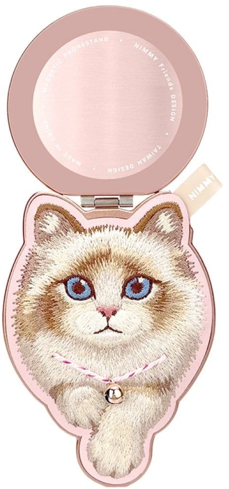 NIMMY magnetic hanger DENIM FASHION RAGDOLL CAT pink