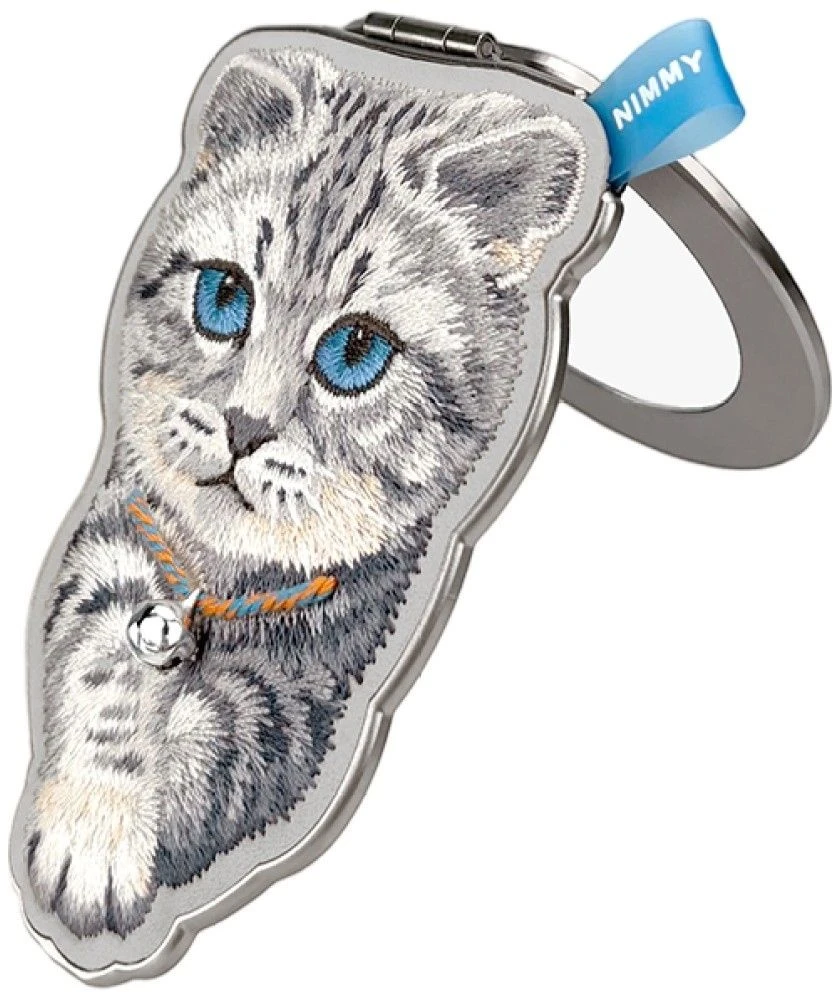 NIMMY magnetic hanger DENIM FASHION BRITISH SHORTHAIR CAT pilkas