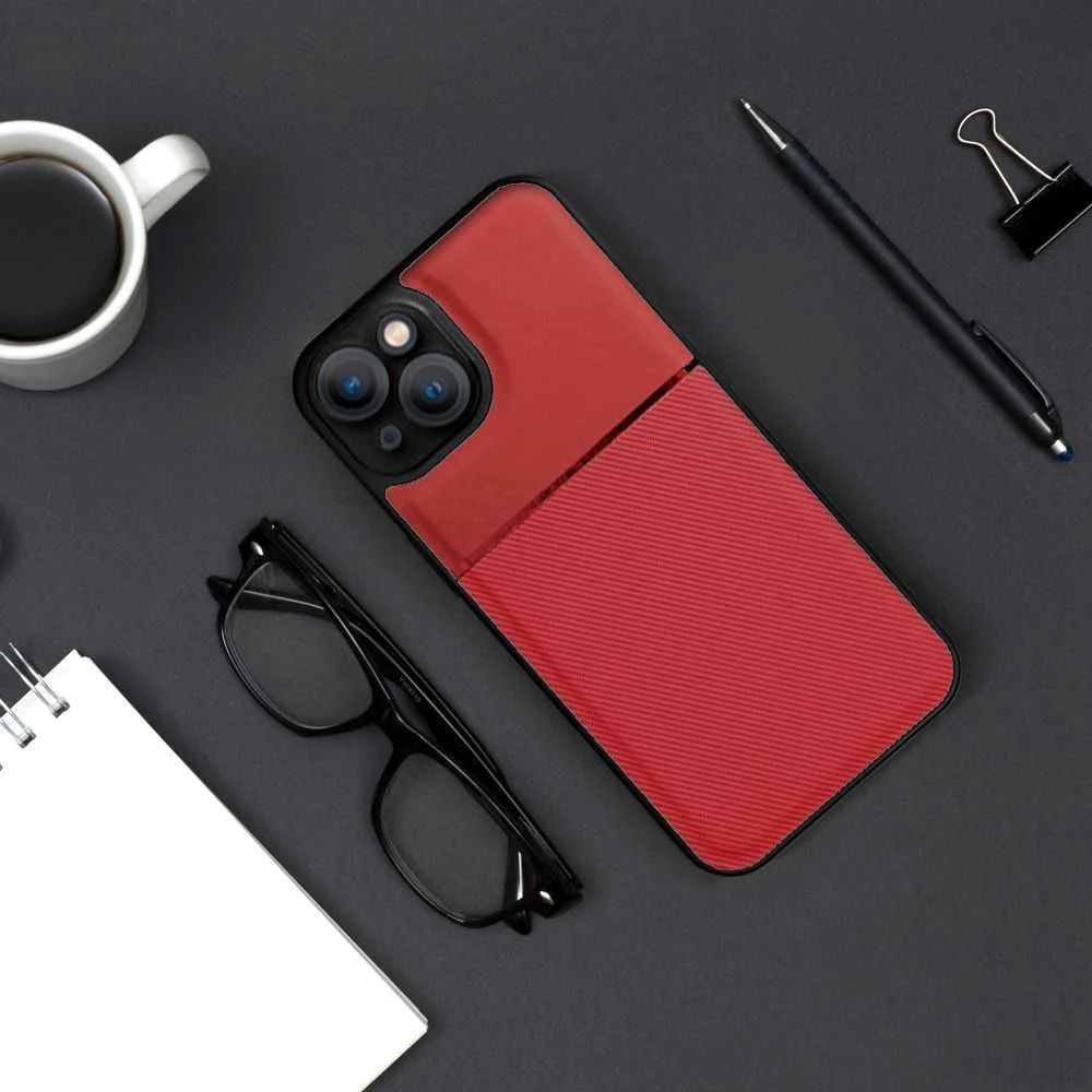 Oem NOBLE dėklas, skirtas XIAOMI Redmi 15 4G, raudonas