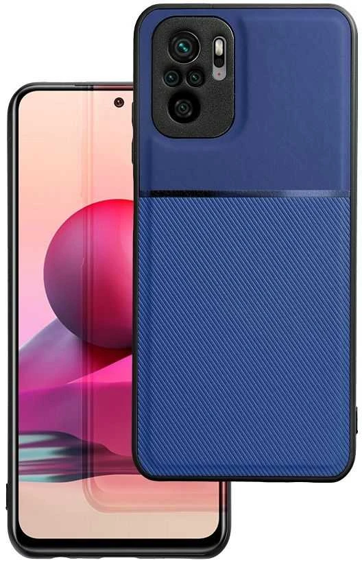 Oem NOBLE dėklas skirtas Xiaomi Redmi Note 14 4G (GLOBAL - 163,25mm x 76,55mm x 8,16mm) mėlynos spalvos
