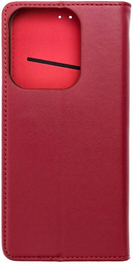 Oem Odinis dėklas „SMART PRO Book“, skirtas XIAOMI Redmi 15C, bordo spalvos