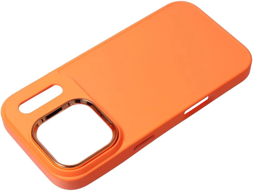 Oem dėklas, skirtas iPhone 17 Pro Max / 18 Pro Max, rėmelis oranžinis