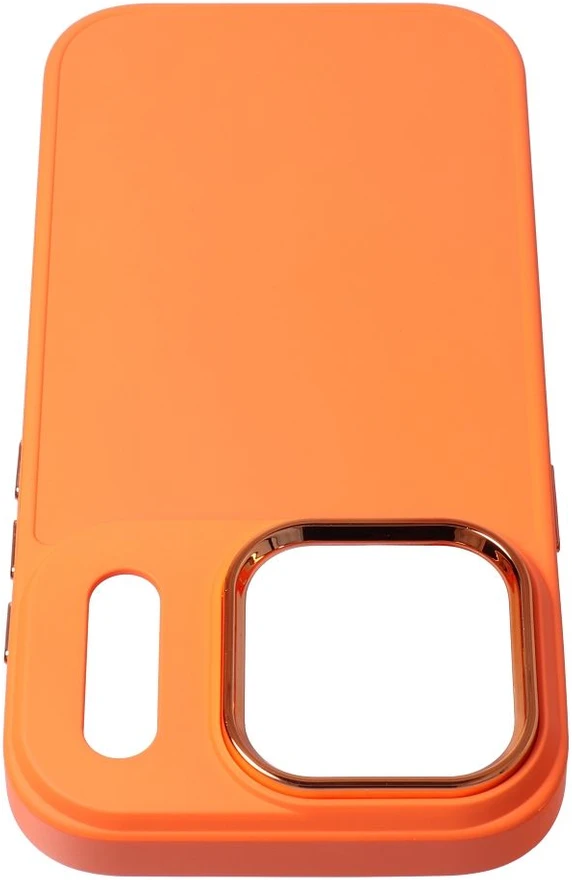 Oem dėklas, skirtas iPhone 17 Pro Max / 18 Pro Max, rėmelis oranžinis