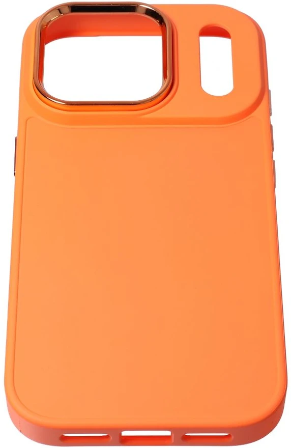 Oem dėklas, skirtas iPhone 17 Pro Max / 18 Pro Max, rėmelis oranžinis