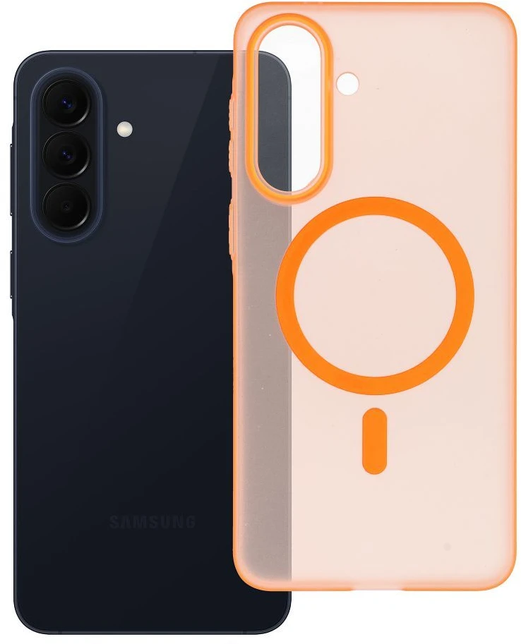 Oem Oranžinis Dėklas na Samsung A57 Go Oranžinis zgodne su MagSafe oranžinė