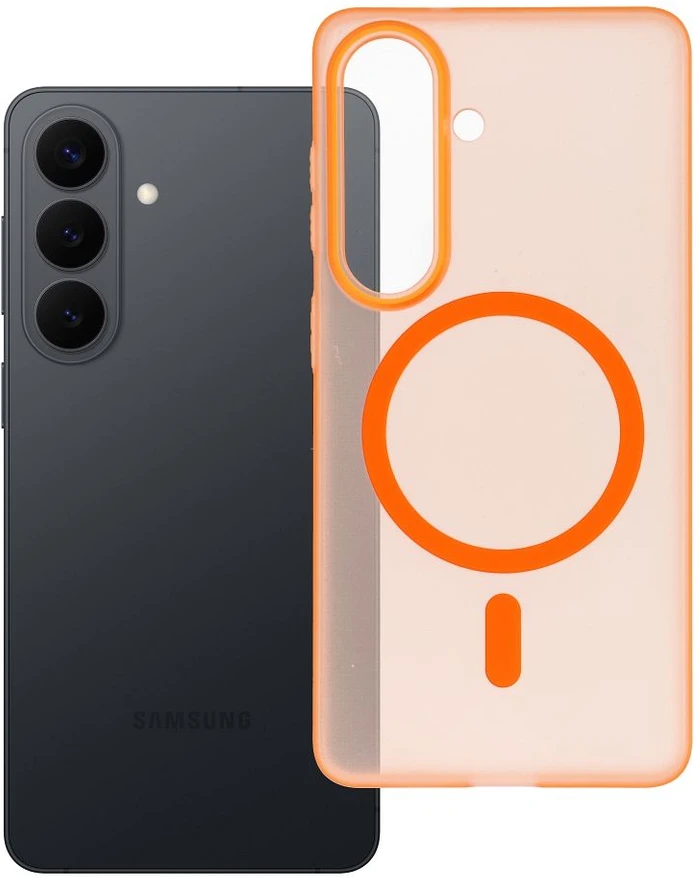 Oem Oranžinis Dėklas na Samsung S26 Go Oranžinis zgodne su MagSafe oranžinė