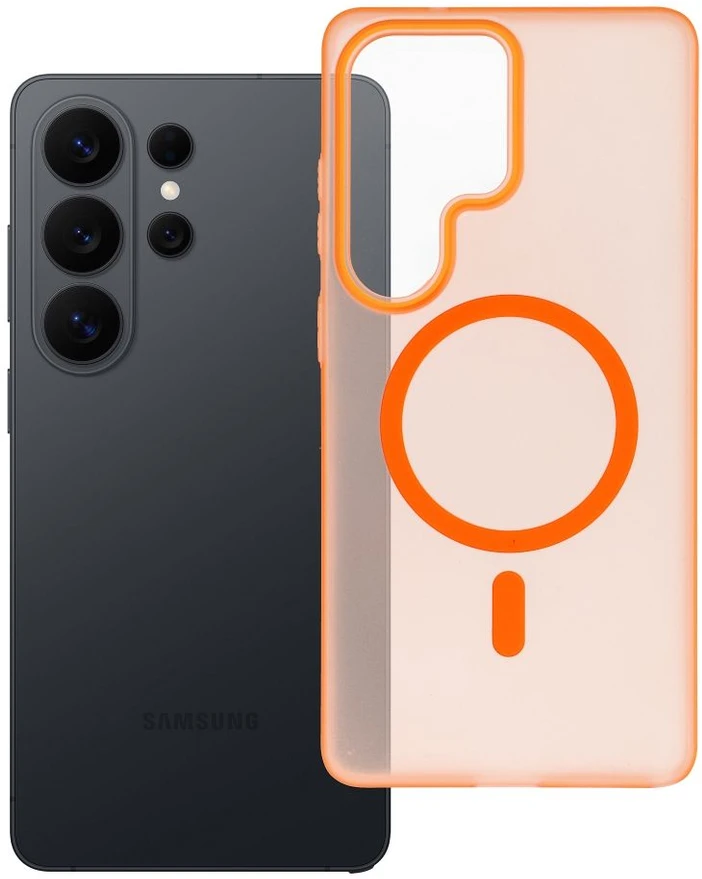Oem Oranžinis Dėklas na Samsung S26 ULTRA Go Oranžinis zgodne su MagSafe oranžinė