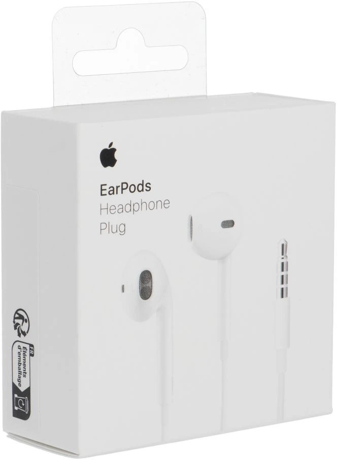 Ausinės Apple EarPods su 3.5 mm ausinių jungtimi MD827ZM