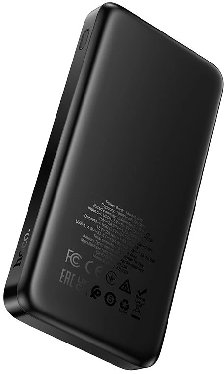Nešiojamas įkroviklis 10000 mAh QC PD 30W 3A Hoco Q42 juodas