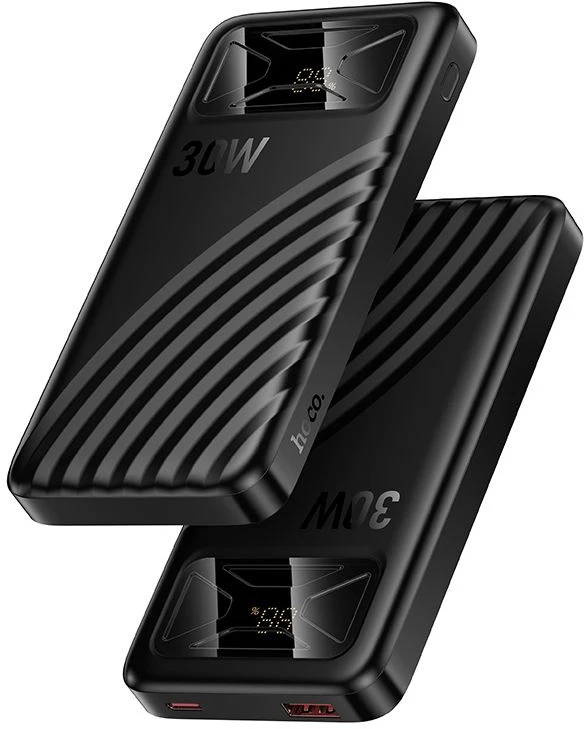 Nešiojamas įkroviklis 10000 mAh QC PD 30W 3A Hoco Q42 juodas
