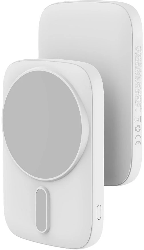 BlueStar Powerbank compatible with MagSafe Blue Star Slim DG-P8 15W 5000 mAh balta