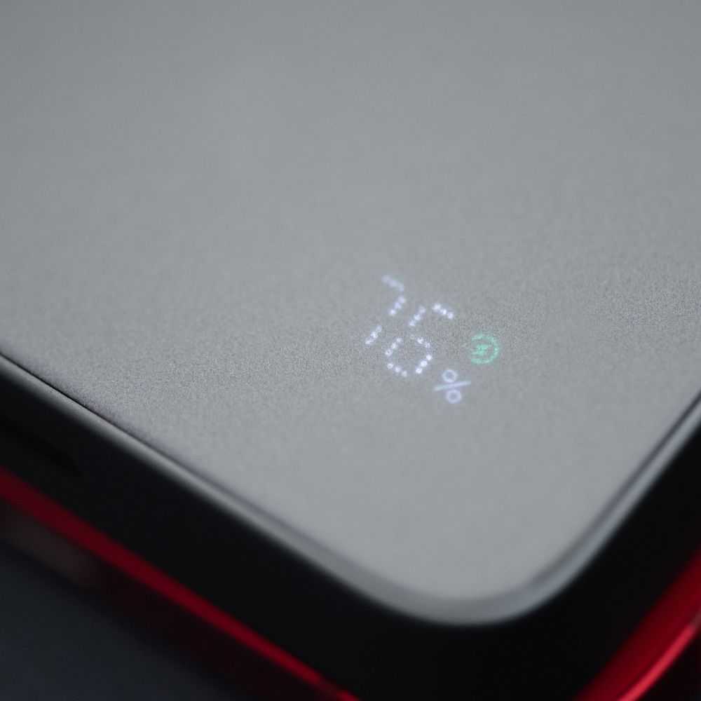 Powerbank compatible with MagSafe Forcell F-Energy SuperSlim F10K8 QC4.0 PD3.0 15W 10000 mAh juodas