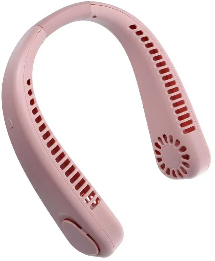 Drėkintuvas Oem Rožinė Nešiojamas kaklo ventiliatorius RC-K-1065 rožinis