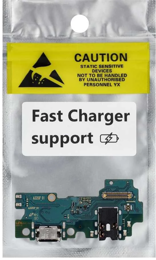 OEM įkrovimo plokštė, skirta SAMSUNG A22 4G a225F/M/N (greitasis įkroviklis)