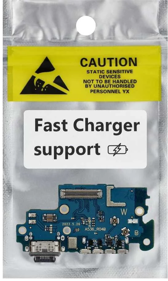 Įkrovimo plokštė, skirta SAMSUNG A53 5G A536F/B/E OEM (greitasis įkroviklis)