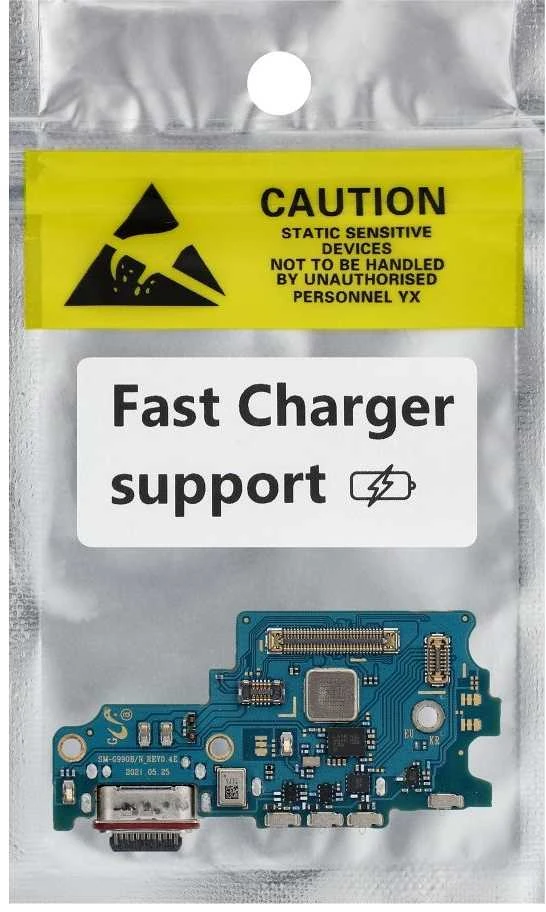 OEM įkrovimo plokštė, skirta SAMSUNG S21 FE G990B/F (greitasis įkroviklis)