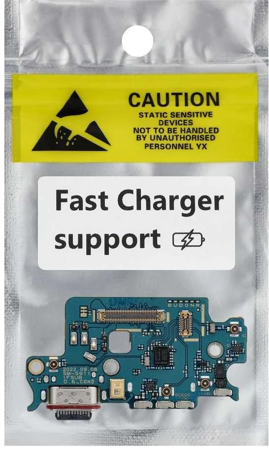 OEM įkrovimo plokštė, skirta SAMSUNG S23 S911F/B (greitasis įkroviklis)