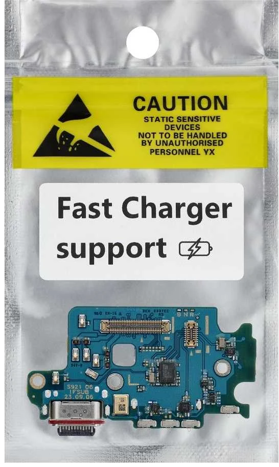OEM įkrovimo plokštė, skirta „SAMSUNG S24“ (greitasis įkroviklis)